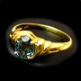 Bluish Green Sapphire Rings B8RI-079