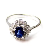 Blue Sapphire Rings B8RI-083