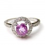 Pink Sapphire Rings B8RI-086