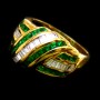 Emerald With White Gold B8RI-023