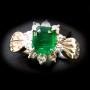 Emerald Ring B8RI-043