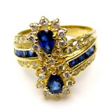 Blue Sapphire Rings B8RI-059