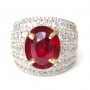 Ruby Diamond Rings B8RI