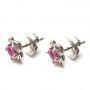 Pink Sapphire Earings B8ER-001