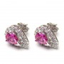 Pink Sapphire Earings BER-31