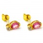 Pink Sapphire Earings BER-003