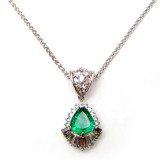 Emerald Necklace B8PND-013
